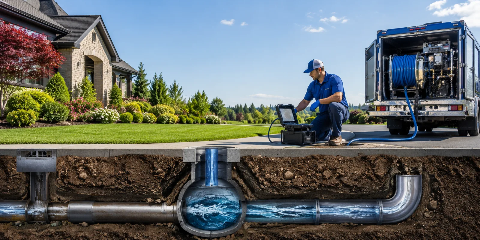 Drainage restoration information for Farmersville, CA